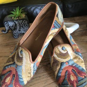 STUBBS & WOOTTON EMBROIDERED SHOES